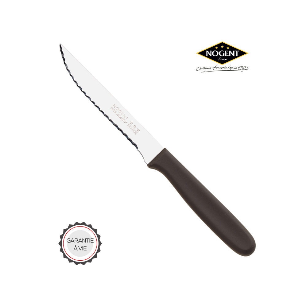 Meat knife - Polypropylene - Brown - Nogent *** - FRENCH